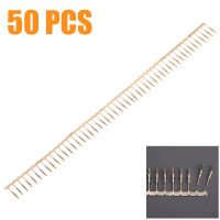 Stiup 50Pcs ใหม่ Nixie/VFD ซ็อกเก็ต Pins 1.0มม.ชุบทอง IN-12นิ้ว-18นิ้ว-8 QS30-1