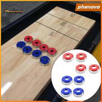 Phenovo Pucks Shuffleboard 8x กลางแจ้งในร่มสำหรับเด็กและผู้ใหญ่กีฬาสันทนาการ58มม.