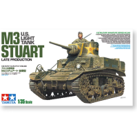 Tamiya 35360ชุดแบบจำลองย่อขนาด1/35,ถังเบา M3 Stuart ปลาย Ver.model ชุดอาคาร