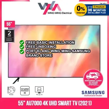 SAMSUNG LED 55 AU7000 4K UHD Smart TV