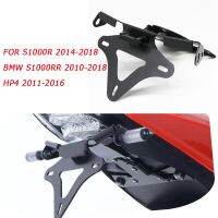 [601 XKWKZMZLLGD ร้อน]☬ชุดตัวกำจัดบังโคลนรถที่ติดท้ายสำหรับ BMW S1000R S1000RR HP4 2010-2018ตัวยึดป้ายทะเบียนรถจักรยานยนต์ไฟ LED