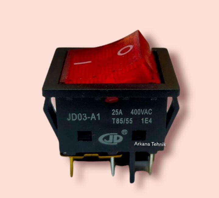 SWITCH ON OFF 25A / SAKLAR ON OFF MESIN LAS | Lazada Indonesia