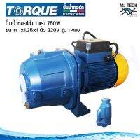 TORQUE ปั๊มหอยโข่ง 1 แรง ขนาด 1 x 1.25 x 1 นิ้ว 750 W รุ่น TP100