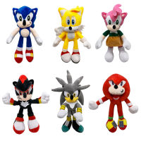 เมาส์เหนือเสียง Sonic the hedgehogตุ๊กตาของเล่นตุ๊กตา Blaze Luigi โซนิค โมเดลSonic 20/28CM