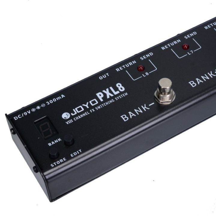 pxl-8-8-loops-guitar-programmable-effect-pedal-looper-switcher-router-looping-system-wave-x-for-boss-mooer