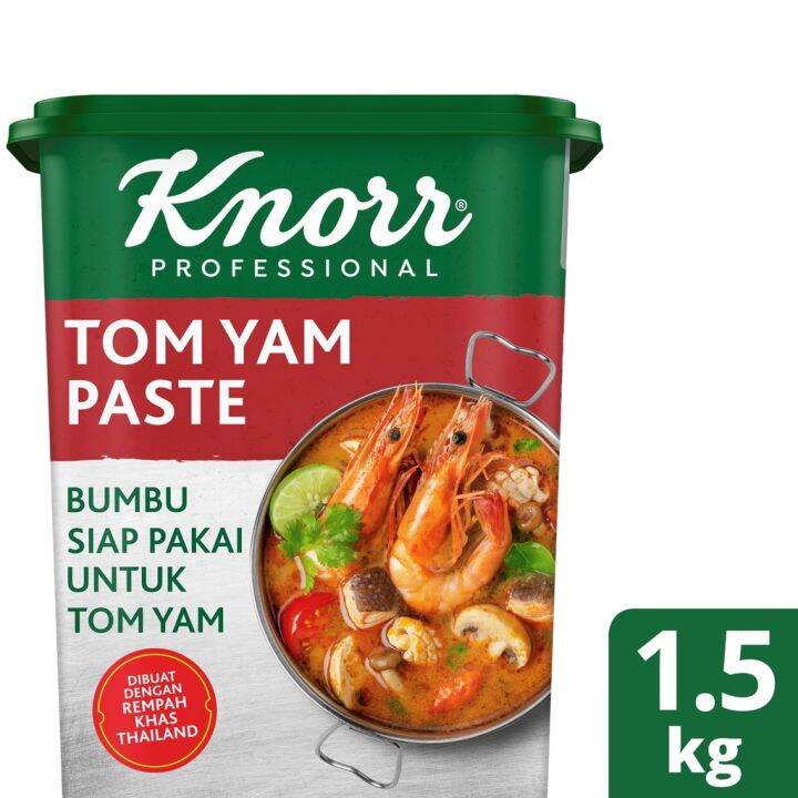 Knorr Tom Yam Paste 1.5 kg Sop Thailand Lazada Indonesia