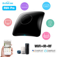 BroadLink RM4 Pro Wi-Fi Smart Home Automation Universal Remote Controller Wi-Fi+IR+RF Switch App Control Timer Compatible with Alexa Smart Home Automation