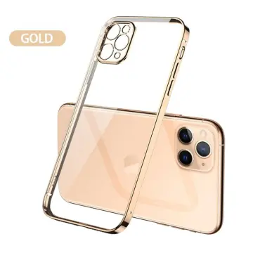 Luxury Square Clear Tpu Case For Iphone 11 12 13 Mini Pro Max Soft