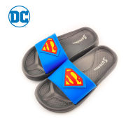 Shou Group Kids Sandals with Superman Pattern Gray Colour รองเท้าแตะเด็กลายซูเปอร์แมน สีเทา