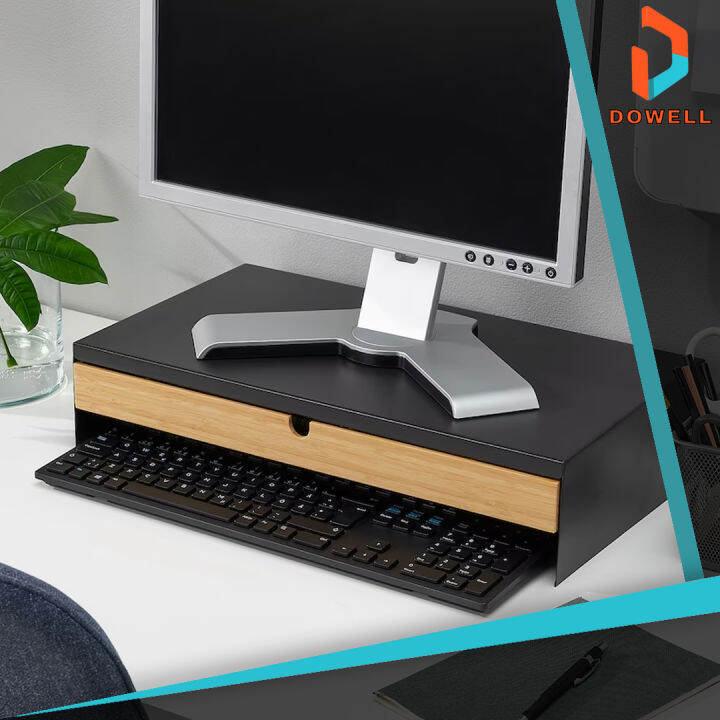 IKEA MONITOR DRAWER STAND ELLOVEN MONITOR STAND WITH DRAWER SANGGA