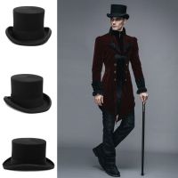 COD DSFGERRTYTRRE Black hat magic hat 20 cm high Sir Lincoln cap increase cap hat flat hat top hat黑色礼帽魔术师帽子20cm高林肯帽加大爵士帽高礼帽平顶帽法国高帽 2022.9.19