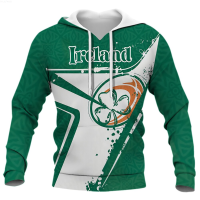 2023 NEW STYLE-2023 new style Men Hoodie St. Patricks Day 3D Printed Women Hooded Sweatshirt Casual Long Sleeve Streetwear Unisex Fashion Pullover(FREE CUSTOM NAME LOGO){trading up}