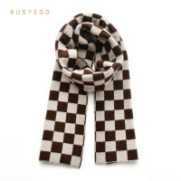 classic cute baby wool scarves winter warm long scarf kids boys girls scarfs brown Beige plaid small scarf children and adults