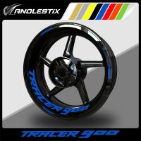 ❄☫❂ AnoleStix Reflective Motorcycle Wheel Sticker Hub Decal Rim Stripe Tape For YAMAHA TRACER 900 2019 2020 2021 2022 2023