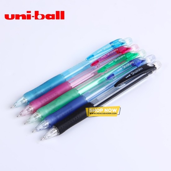 Hcm da đen bút chì cơ khí uniball shalaku m5-100 0.5mm - ảnh sản phẩm 1