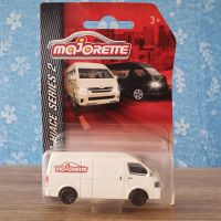 โมเดลรถเหล็ก Majorette Toyota HIACE _ TOYOTA HIACE SERIES 2 #White-majorette สีขาว รถตู้มาจอเร็ตต์