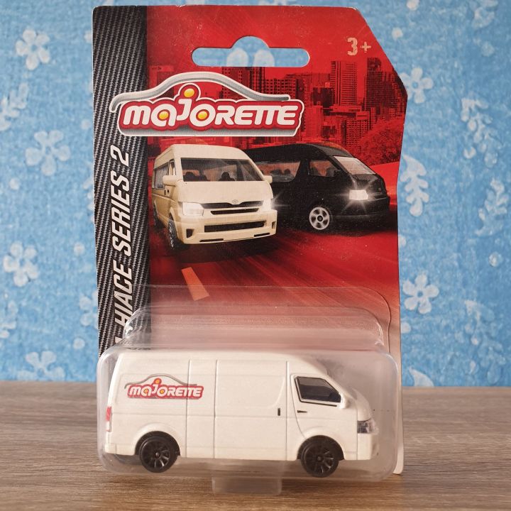 โมเดลรถเหล็ก-majorette-toyota-hiace-toyota-hiace-series-2-white-majorette-สีขาว-รถตู้มาจอเร็ตต์