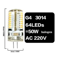 G9 G4 Led Corn Bulb Chandelier Lamp Spotlight 110V 220V COB 14LEDs 22LEDs 32LEDs SMD 2835 Replace 20W 30W 40W 50W Halogen Light