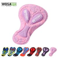 WOSAWE Cycling Pant Underwear Cushion Shockproof 5D Pads Bike Bicycle Riding Base Cushion 3D Gel Pad Men Women