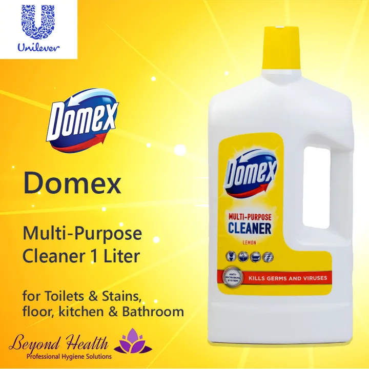 Domex Multipurpose Cleaner Lemon 1L Domex Big Domex Yellow Domex 1Liter
