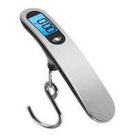 Stainless steel luggage scale portable portable electronic 50kg express fishing and shopping package scale Luggage Scales