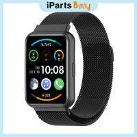 Ipartsbuy สำหรับ Huawei Watch Fit 2 Milan Magnetic Stainless Steel Watch Band