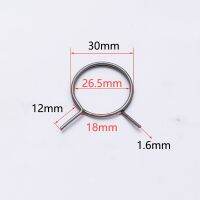 ตัวล็อกประตูกันขโมย HN 1.6X30X12มม. ซ่อมสปริงทอร์ชั่นชิ้นส่วนอะไหล่เครื่องม้วนลวดสำหรับมือจับล็อกอิเล็กทรอนิกส์