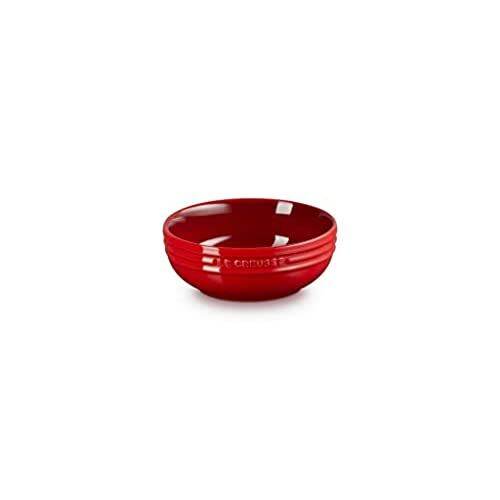 Le Creuset Dish, deep dish, 13cm, cherry red, heat/cold resistant, microwave oven/dishwasher