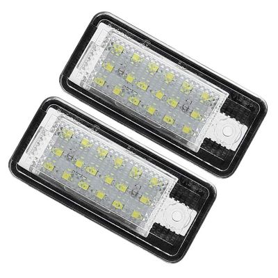 Car LED License Number Plate Light Lamp White for - A3 S3 8P A4 B6 B7 A5 A6 4F A8 S8
