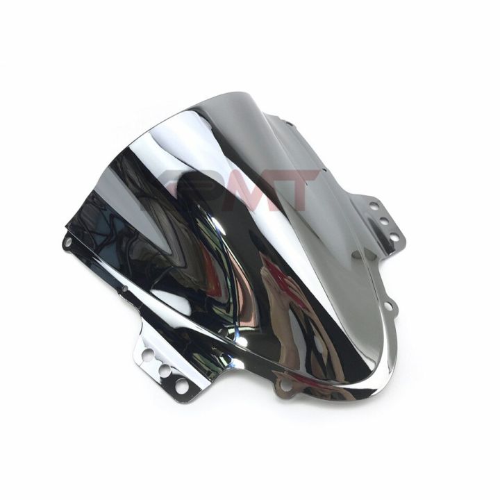 กระจกบังลมหน้าฟองน้ำสองชั้นกันลมสีดำสำหรับ-suzuki-gsxr1000-r-k5-2005-2006-gsxr-1000-r-k5-05-06