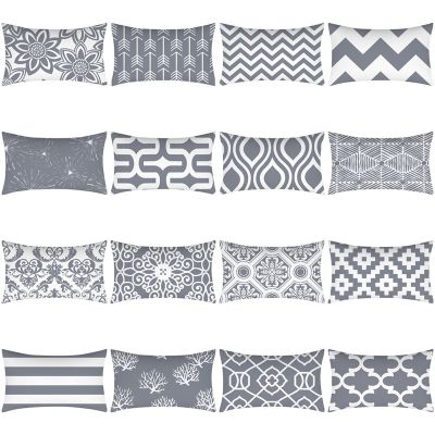 【CW】◑✆♧  30X50cm Cushion Cover Mandala Pillowcover Polyester Sofa Throw Pillowcase Gifts