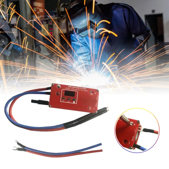 LS [ready stock] 1PC DIY Portable Mini Spot Welder Machine 18650 Battery Various Welding Power
