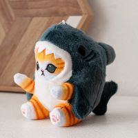 Cute Shark Cat Fried Shrimp Cat Plush Doll Pendant Doll Beautiful Room Car Bag Decoration Pendant Opening Holiday Gift