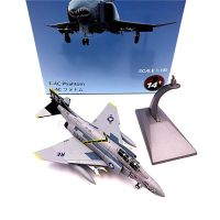 Diecast 1:100 Scale US In Turkey 63Rd Squadron F-4 F4 Phantom Strike Fighter Model Metal Toy Aircraft For Collection Souvenir