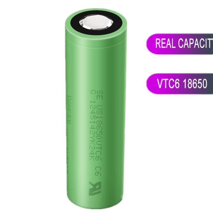 100-new-vtc6-100-เดิม3-7v-3000mah-us18650-vtc6แบตเตอรี่ลิเธียม-li-ion-สำหรับของเล่นเครื่องมือไฟฉายกล้องเครื่องโกนหนวด