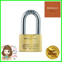 กุญแจลูกปืน SOLEX MACH2PLUSL55 55 MM POLISHED BRASSPADLOCK SOLEX MACH2PLUS55 55MM POLISHED BRASS **ทักแชทได้ค่ะ ยินดีบริการ**