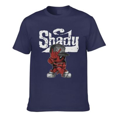 Eminem Shady Wars Deadpool Mens Short Sleeve T-Shirt