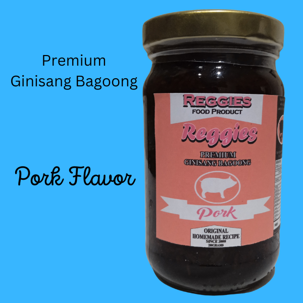 Reggie's Ginisang Bagoong Pork Flavor 220 ml What is the nutrition of