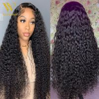 【jw】☄✚✎  5x5 Closure Wig 13x4 13x6 Hd Deep Frontal Curly Human Hair Wigs