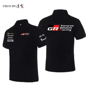 Toyota Gazoo Men's Team Polo Shirt Black 2023