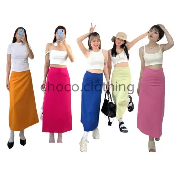 Linen Skirt Korea - Best Price in Singapore - Feb 2024