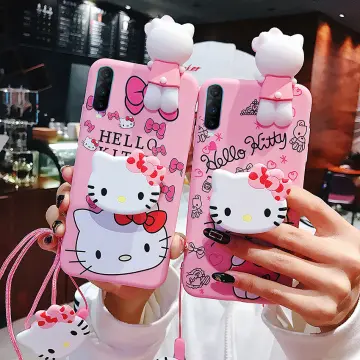 Hello Kitty Holder Strap Lanyard Phone Case For Xiaomi Redmi Note