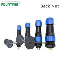 ✱₪✘ Waterproof Connector IP68 Back Nut Wire Cable Connection SD13 SD16 SD20 SD28 Aviation Male Plug Female Socket Outdoor