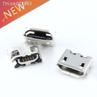 ☽◙ 100 Pcs Type B Micro USB Female 5 Pin Jack Port Socket Connector Repair Parts