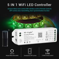 แสง Mi Yl5 5 In 1ตัวควบคุม Wifi Led สำหรับ Rgb Rgbw Rgb Cct แถบสีเดียวรีโมทแอปโทรศัพท์เสียง Amazon Alexa