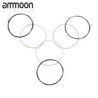 [okoogee]Nylon Core Silver-Plated Copper Wound 1st-6th(.028-.043) 6pcs Classical Guitar Strings String Set