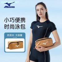 ✑Mizuno กระเป๋ากันน้ำแยกการเคลื่อนไหวแบบเปียกในการว่ายน้ำความจุขนาดใหญ่พกพาได้ล้างทรายรับถุง