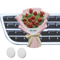 【CC】﹉☼  Air Freshener Perfume Aromatherapy Ornament Bouquet Conditioning Outlet With 2 Fragrance Tablets