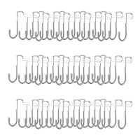 THLCF8 Coat Hanger 304 Stainless Steel Door Back Hook S-Shape Kitchen Bathroom Hat Towel Coat Storage Hanger Small Hook