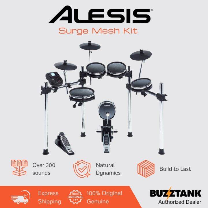 Alesis Surge Electronic Drum Kit — A62SURGEMESHKITXEU Lazada